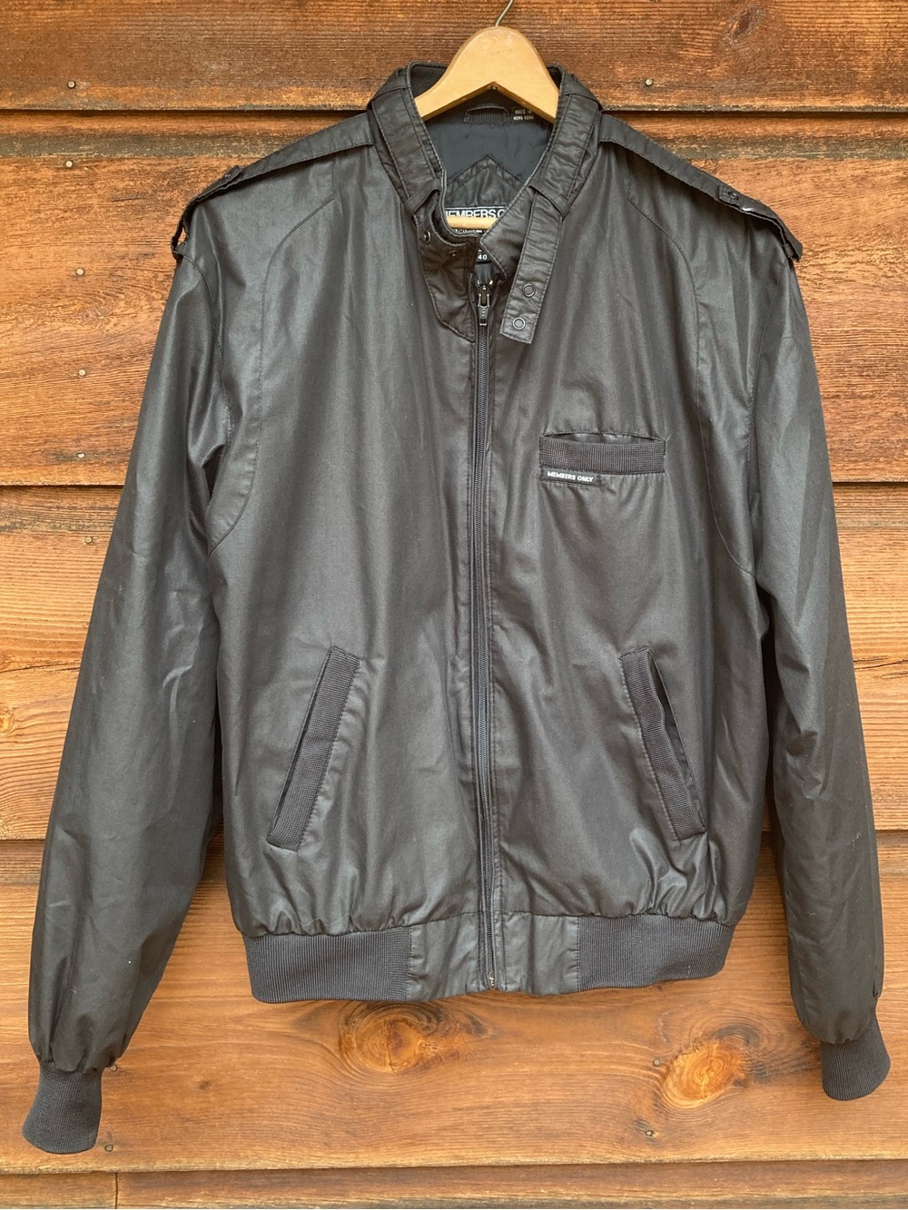Members Only Vintage Bomber Jacket